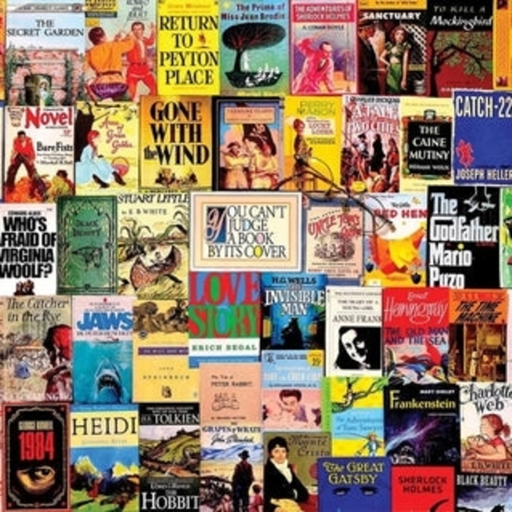 1000 Piece Puzzle "You Cant Judge A Book By Its Cover"